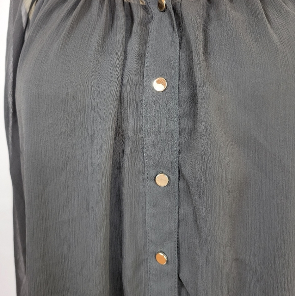 Plus Size 2X 16/18/20 Pure Energy Black Full Sleeve Dress Goth Witchy - Picture 3 of 5